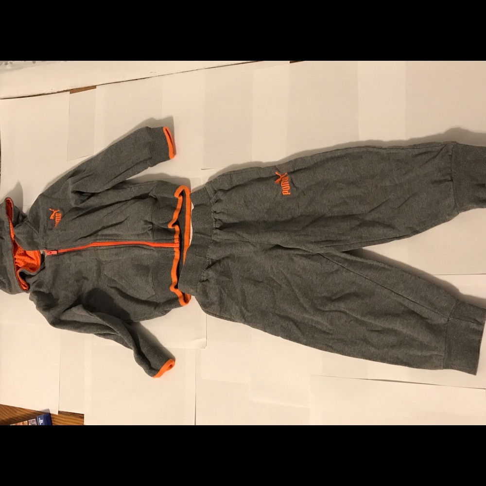 Boys Puma set size 4y